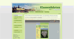 Desktop Screenshot of klassenfahrten-magazin.de