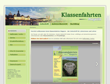 Tablet Screenshot of klassenfahrten-magazin.de